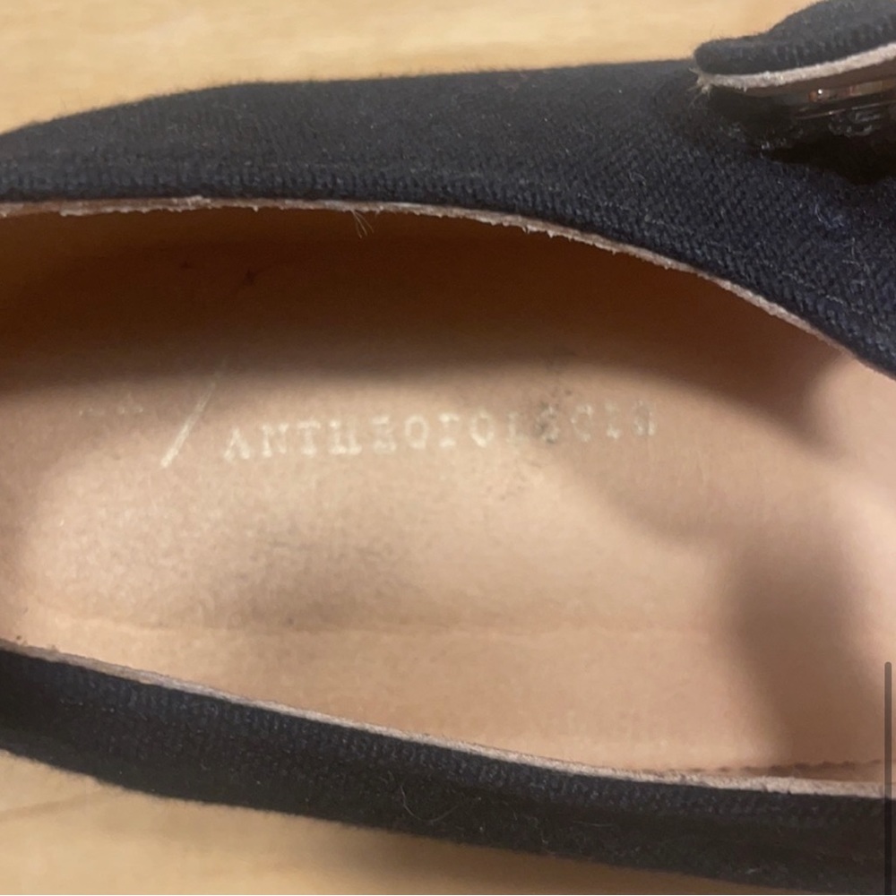 Anthropologie Kiki Platform Mary Jane Flats Sz 40 - Picture 9 of 10